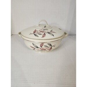 Richter, Fenk & Hahn 12" Soup Bowl Made In Czechoslovakia RFH